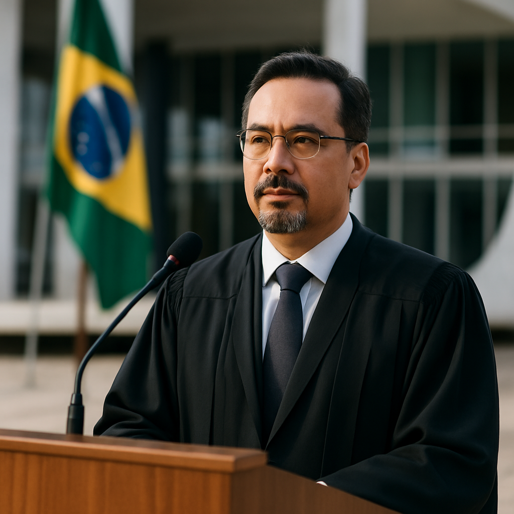 Who is the next new Minister sworn in to Brazil's Supreme Court (STF), any seat, by 31 Dec 2027?