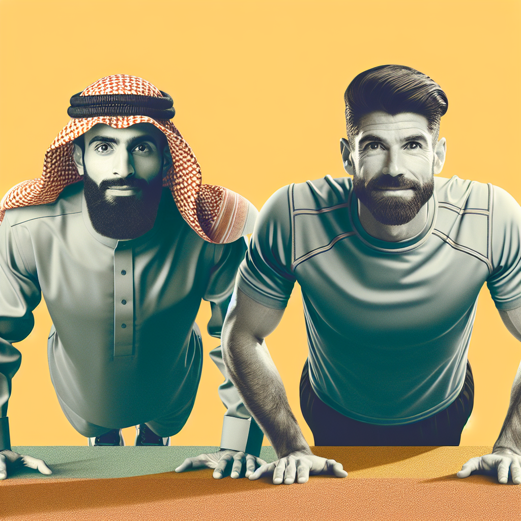 Who will do more push-ups: Firas or Ruben?