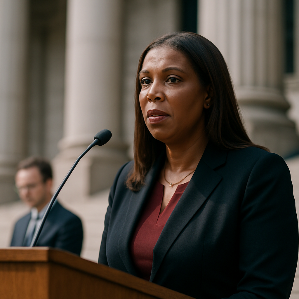 Will the Fourth Circuit reverse or vacate the dismissal of the federal indictment against Letitia James, in a decision issued by 28 February 2027?
