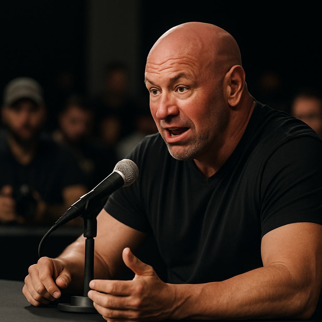 What will Dana White say first at the UFC 330 post-fight press conference?