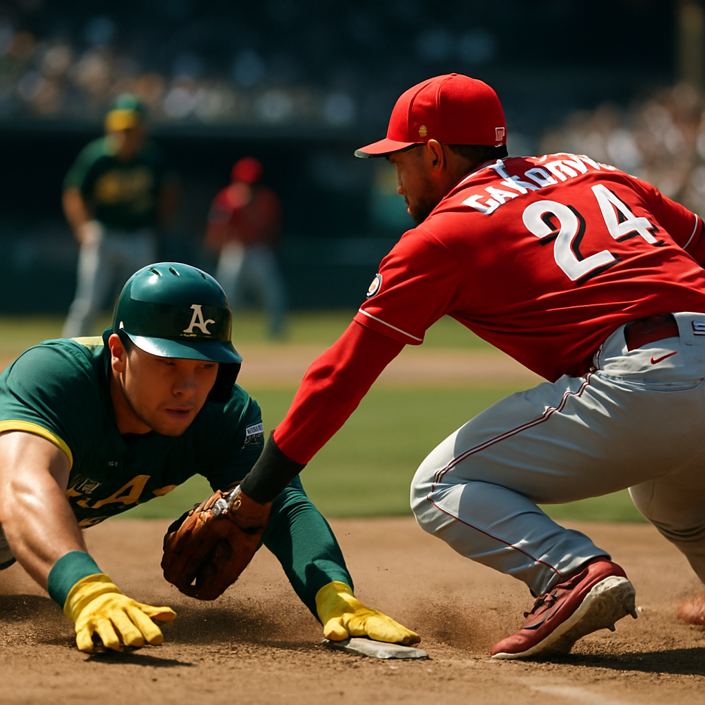 Athletics vs Cincinnati Reds — who wins? (Aug 6, 12:40 PM ET)